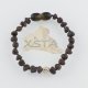 Amber teething bracelets Raw beads